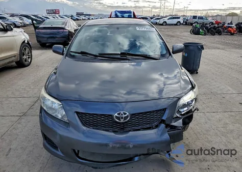 2009 Toyota Corolla Base from USA, damaged, VIN 1NXBU40E39Z158771